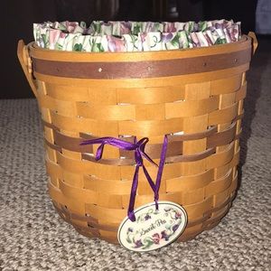 Collectible longaberger basket